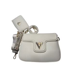 Valentino Orlandi White Crossbody Bag Set | NWT | Italian Design | $330 MSRP